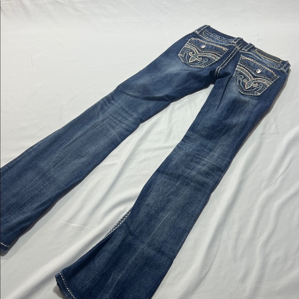 Rock revival women’s Tali bootcut jeans size 25x33 Y2K - Picture 6 of 11